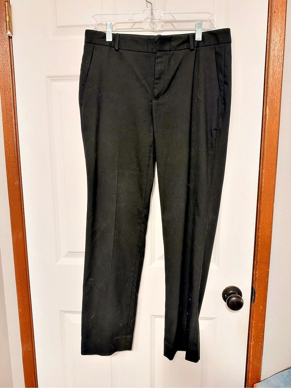 Banana Republic Ryan Slim-Straight Pants Black Size 8
